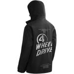 Пуховик унисекс Jeep, черный - фото 3