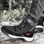 Детские зимние ботинки Unisex KUDING, черный - фото 2