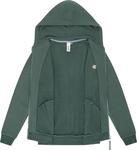 Толстовка с капюшоном на молнии Ragwear Natten Emb, хаки - фото 4