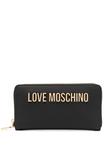 Love Moschino кошелек с логотипом, черный - фото