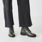 Ботильоны на шнуровке Tamaris, Olive - фото 2