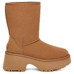 (WMNS) UGG Classic Short New Heights 'Chestnut' - фото 2