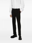 Dolce & Gabbana прямые брюки из вирджинской шерсти, черный - фото 5