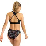 Женский купальник-бикини Roxy Active, полностью закрывающий все тело, черный - фото 3