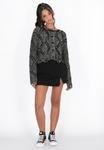 Кардиган myMo ROCKS Cardigan, Black Offwhite/Black - фото 2