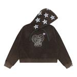 Толстовка с вышитым логотипом A Bathing APE Aape, синий - фото 4