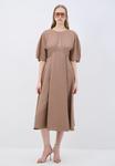 Платье adL Day dress, Mink /Light Brown - фото 2