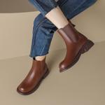 Ботинки Челси женские Zhr, черный - фото 12