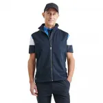 Жилет Abacus Golf Lytham Soft Shell, синий - фото