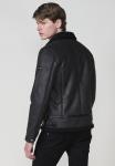 Куртка Koroshi Faux leather jacket, Black - фото 7