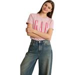 Футболка Women's Crew Neck Moderate GAP, розовый - фото 10
