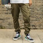 Мужские брюки-карго Vans, цвет Army Green - фото 4
