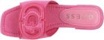 GUESS Женские Плоские Сандалии Tarishae, Medium Pink Logo - фото 2