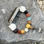 CHENSONG Часы Strap Xiaomi Compatibility Bead Material, 【Bungee cord】 - фото 3