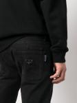 Philipp Plein прямые джинсы, черный - фото 4