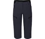 BERGSON Штаны для походов 3/4, прочные, эластичные, синие - фото