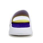 Шлепанцы унисекс белые/желтые/фиолетовые Peak - фото 5