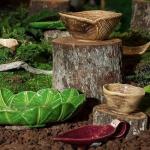 Набор для сервировки салата Bordallo Pinheiro, Banana, «Bananas From Madeira», 5 предметов, зеленый, коричневый - фото 5