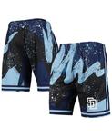 Мужские черные шорты san diego padres hyper hoops Mitchell & Ness, черный - фото 3