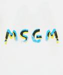 Футболка с принтом MSGM, белый - фото 3