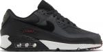Кроссовки Nike Air Max 90 'Anthracite Team Red', черный - фото 2