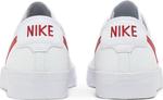 Кроссовки Nike Blazer Court SB 'White University Red', белый - фото 7