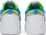 Кроссовки Nike KAWS x sacai x Blazer Low 'Neptune Blue', синий - фото 7