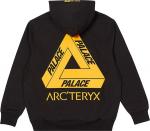 Толстовка Palace x Arc'teryx Hood 'Black', черный - фото 3