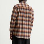 Рабочая рубашка из фланелевой ткани в клетку Frizmworks, Brown Sky - фото 3