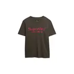 Футболка с коротким рукавом Superdry Venue Metallic Relaxed, черный - фото 2