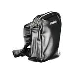 Черная полиэтиленовая сумка через плечо Bikkembergs, черный - фото 3