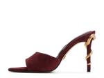 Сандалии Aldo Seashella Sandal, Wine Red Suede - фото 2