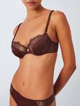 Бюстгальтер балконет Riley John Lewis, Chocolate - фото 5