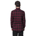 Рубашка Urban Classics Basic Flannel, черный - фото 2