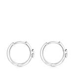 Серьги Tous Basics Bear Hoop With Bear, серебро - фото 2