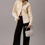 Сумка Calvin Klein, серо-бежевый - фото 2