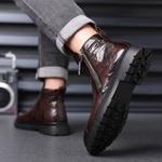 Черные полусапоги Romon, Коричневые - фото 11