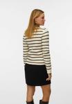 Кардиган Vero Moda Cardigan, Birch/White - фото 3