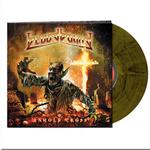 Виниловая пластинка Bloodbound: UNHOLY CROSS - YELLOW/BLACK MARBLED - фото