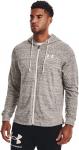 Толстовка Under Armour Rival Terry Full Zip, (112) Onyx White/Onyx White - фото