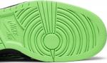 Кроссовки Nike Off-White x Air Rubber Dunk 'Green Strike', черный - фото 6