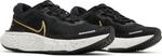 Кроссовки Nike Wmns ZoomX Invincible Run Flyknit 'Black Metallic Gold', черный - фото 9