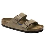 Сандалии Birkenstock Arizona Soft Footbed Suede Leather, серо-коричневый - фото 7
