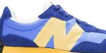 Кроссовки New Balance 327 'Marine Blue Yellow', синий - фото 3