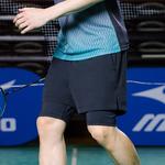 Mizuno Спортивные шорты унисекс черные - фото 5