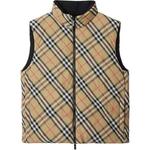 Пуховик мужской коричневый Burberry - фото