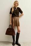Юбка New Look PLEATED MINI, Tan - фото 2