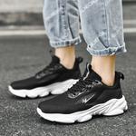 Женские беговые кроссовки черно-белые DOUBLE STAR 88 - фото 5