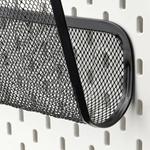 Держатель журнала Ikea Skadis, черный - фото 2