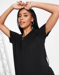 Черная футболка с круглым вырезом из смесового хлопка ASOS DESIGN Maternity - BLACK - фото 4